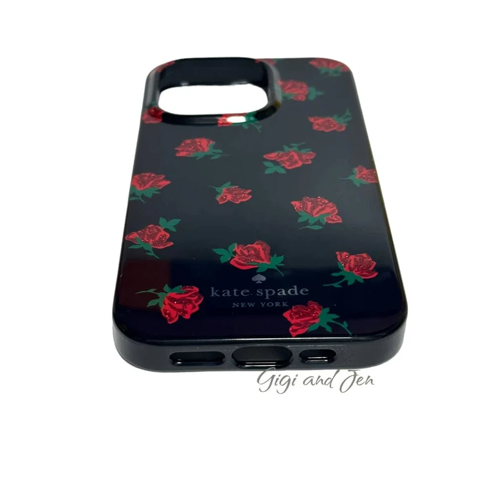 Kate Spade Ditsy Rose Toss iPhone 14 Pro Max Case